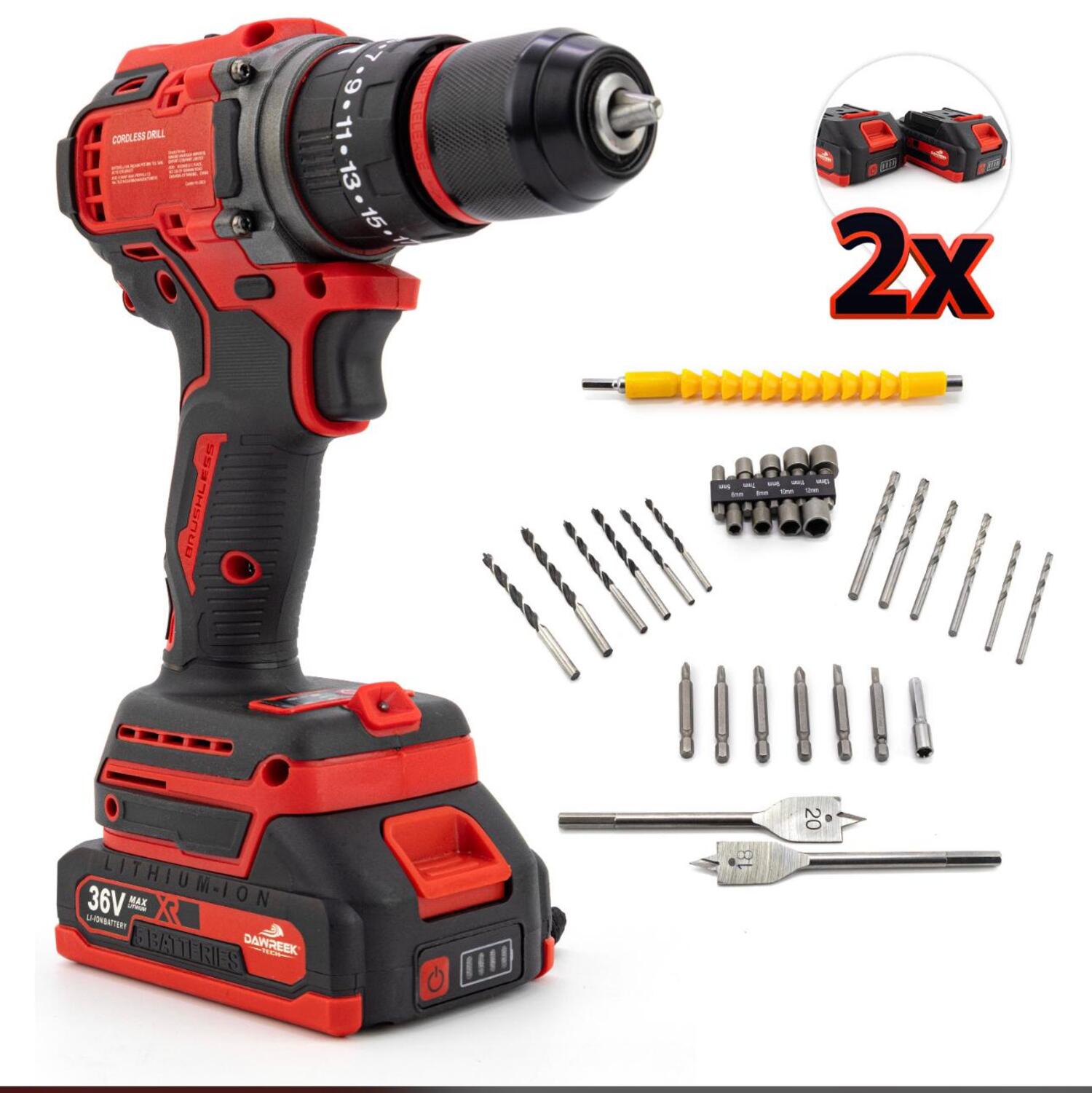 ASR BRUSHLESS ŞARJLI MATKAP