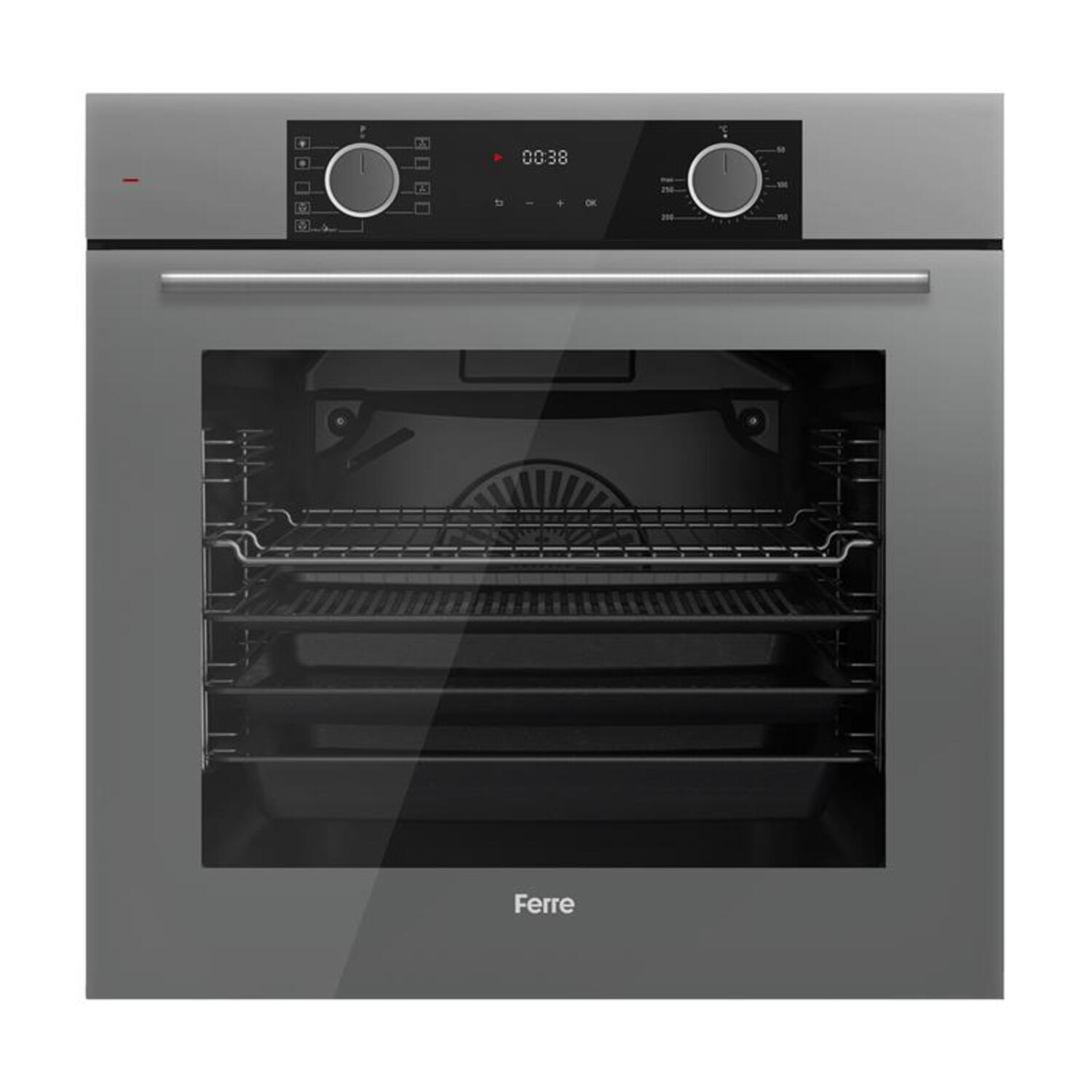 FERRE XE63CPR FryArt Gri Ankastre Fırın